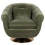 Member fauteuil draaifauteuil olijf