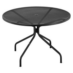 Cambi Round tuintafel 120 zwart