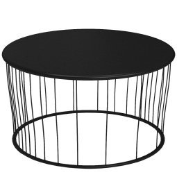 CannolÃ¨ salontafel Ø105 black