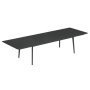 Plus4 uitschuifbare tuintafel 110x220/330 antic iron