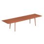 Plus4 uitschuifbare tuintafel 90x220/330 maple red