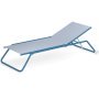 Snooze ligbed Sky Blue, blauw frame