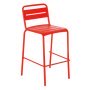 Star Stool barkruk scarlet red