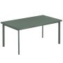 Star tuintafel rechthoek dark green 160x90