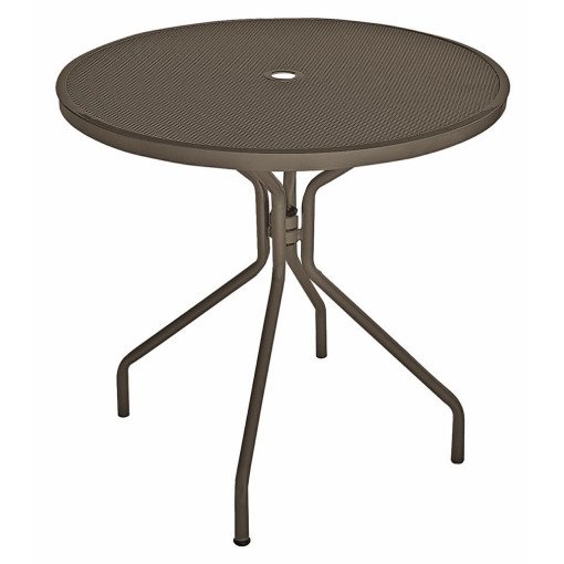 Cambi Round tuintafel 80 indian brown