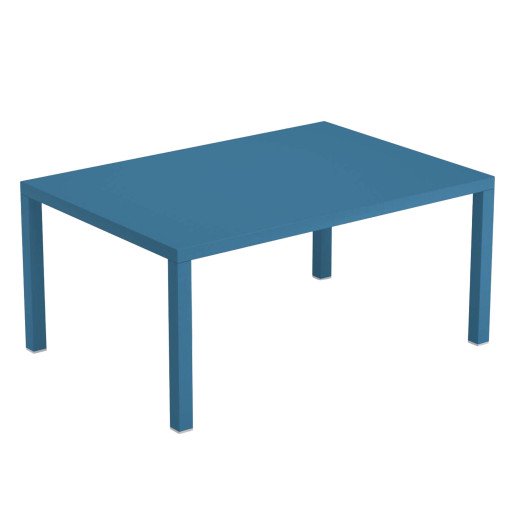 Round salontafel 70x100 blauw