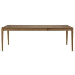 Bok eettafel uitschuifbaar 160/240x90 teak