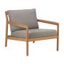 Jack outdoor fauteuil teak mokka