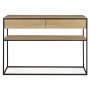 Monolit console 2 lades naturel eiken