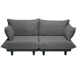 Paletti 2-zits loungebank met armleuning Rock Grey