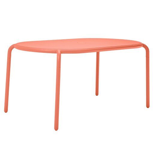 Toni Tavolo tuintafel 160x90 tangerine