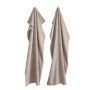 R33 handdoek 70x140 set van 2 beige