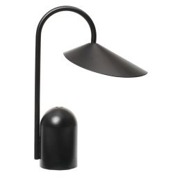 Arum Portable tafellamp LED oplaadbaar Black