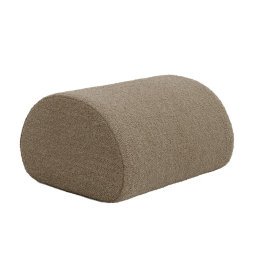 Rouli poef 60x67 Bouclé Sand