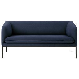 Turn Sofa bank Cotton 2-zits donkerblauw
