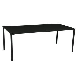 Calvi tuintafel 195x95 Liquorice