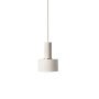 Disc Light Grey hanglamp klein lichtgrijs