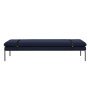 Turn Daybed bank Fiord met zwarte band, donkerblauw