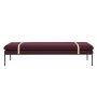 Turn Daybed bank Fiord bordeaux