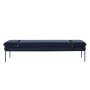 Turn Daybed bank Wool met zwarte band, blauw