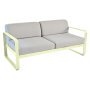 Bellevie 2-zits loungebank kussen flannelgrijs Frosted Lemon