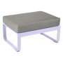 Bellevie hocker kussen grey taupe Marshmallow