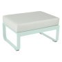 Bellevie hocker kussen wit Ice mint