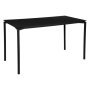 Calvi high tuintafel 160x80x92 Liquorice