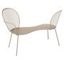 Lorette Conversation Bench tuinbank Nutmeg