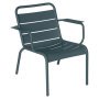 Luxembourg lounge fauteuil met armleuning Storm grey