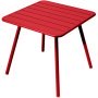 Luxembourg tuintafel vierpoot 80x80 Poppy