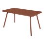 Luxembourg tuintafel 143x80 Red Ochre