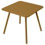 Luxembourg tuintafel vierpoot 80x80 Gingerbread