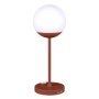 MOOON! tafellamp H41 LED oplaadbaar Red Ochre