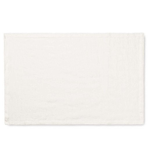 Linen placemat set van 2 Off-white