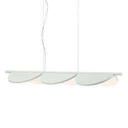 Almendra Linear S3 hanglamp LED gebroken wit