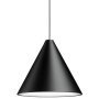 String Lights Cone hanglamp LED Ø19 12m zwart
