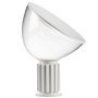 Taccia tafellamp LED glas small wit