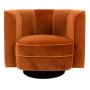 Flower fauteuil draaifauteuil oranje