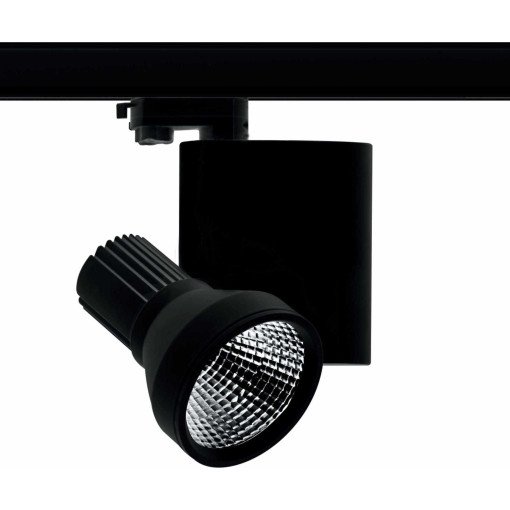 Tor railspot LED 34W 3000k 3-fase Zwart