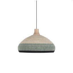 Grass hanglamp small blauw