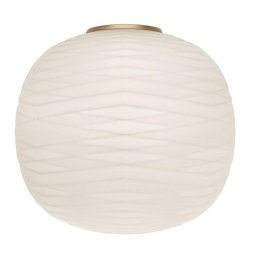 Gem Semi wandlamp retrofit goud