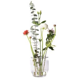 Ikebana vaas small stainless steel