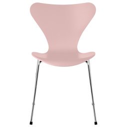 Vlinderstoel stoel chroom, lacquered pale rose