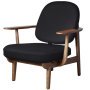 Fred JH97 fauteuil walnoten onderstel Christianshavn 1174