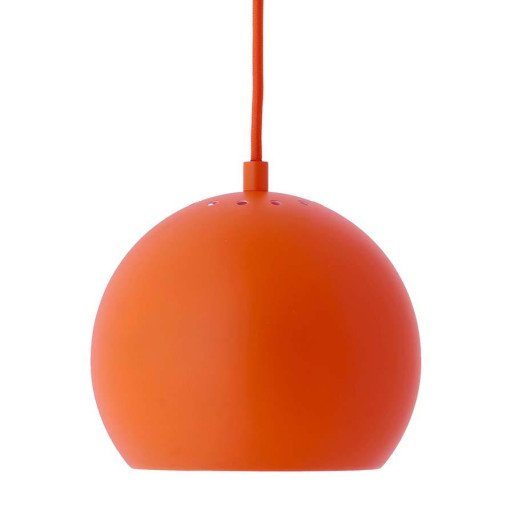 Ball hanglamp Ø18 glossy Peachy Powder