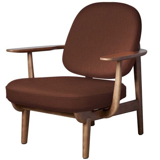 Fred JH97 fauteuil walnoten onderstel Christianshavn 1133