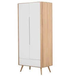 Ena garderobe hangend 200x90 whitewash