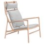 Dedo lounge chair whitewash Main Line Flax Newbury 10