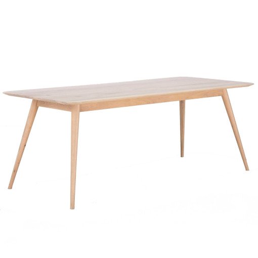 Stafa Tafel hout 180x90 whitewash